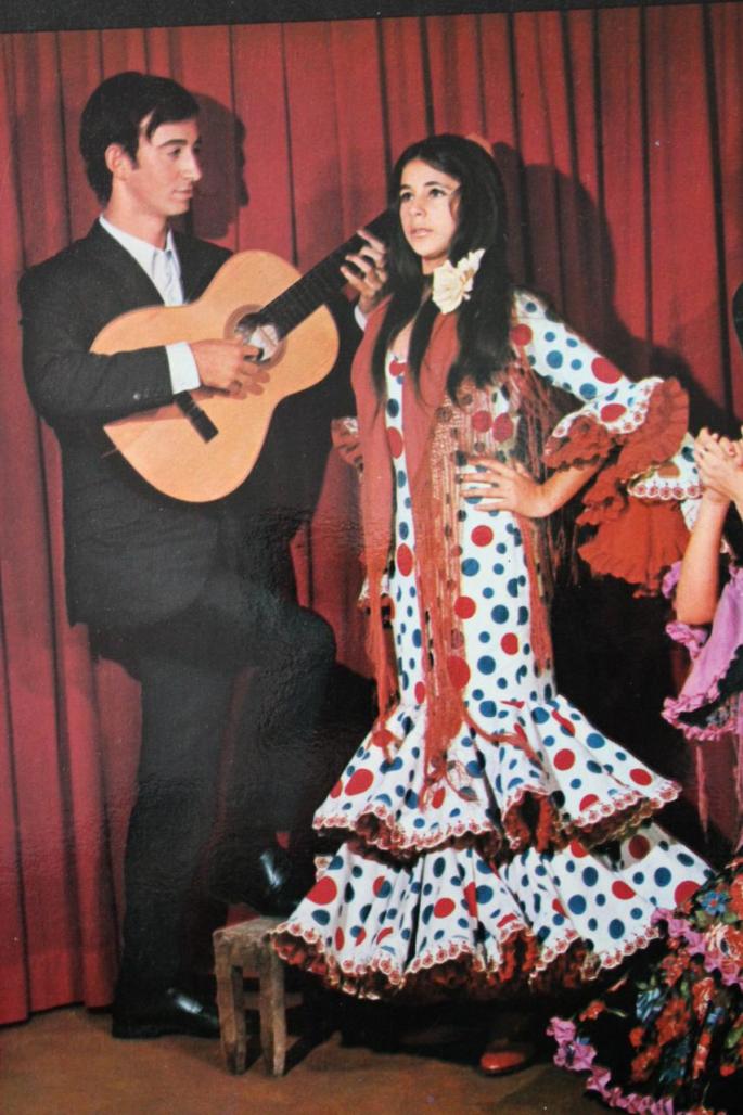 Isabel Pantoja grabó un disco en Palma en 1970