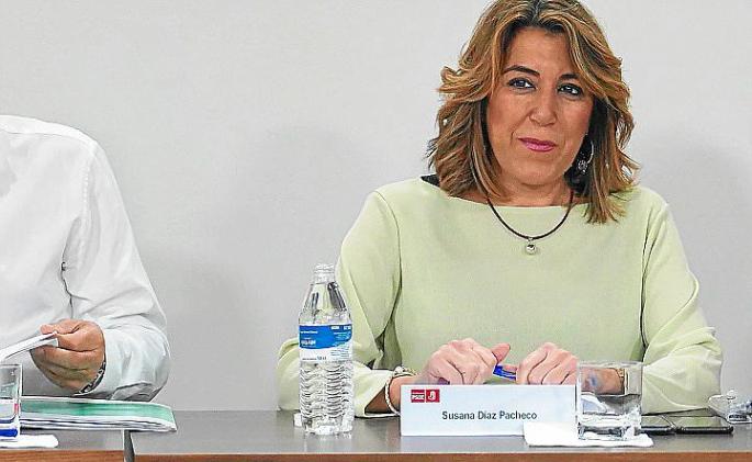 Susana Díaz, secretaria general del PSOE de Andalucía