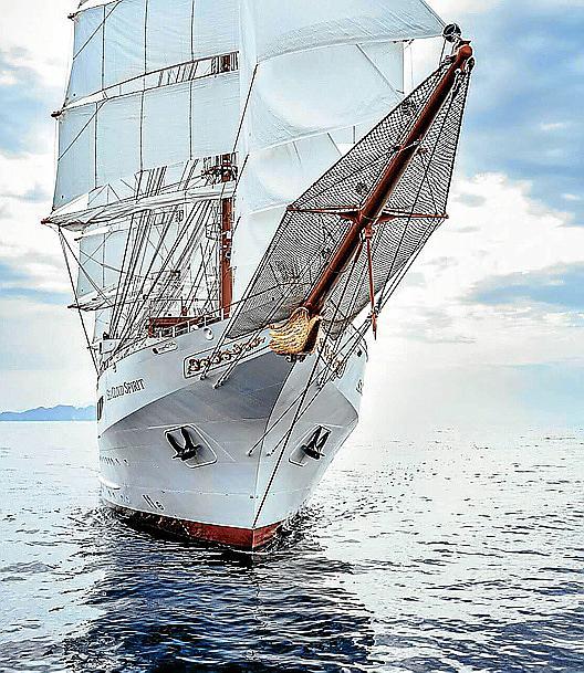Palma acogerá el bautizo del 'Sea Cloud Spirit', con la infanta Elena como madrina