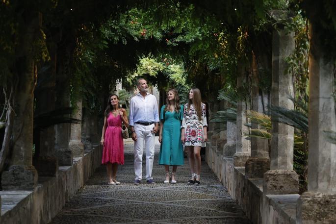 Familia Real en Mallorca