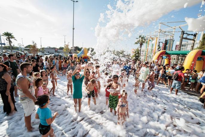 Una fiesta refrescante