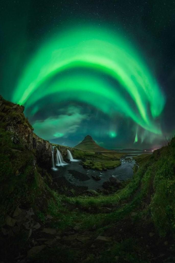 Las luces del norte.
