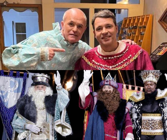José Tirado y Jorge Muñoz, dos reyes de una noche mágica