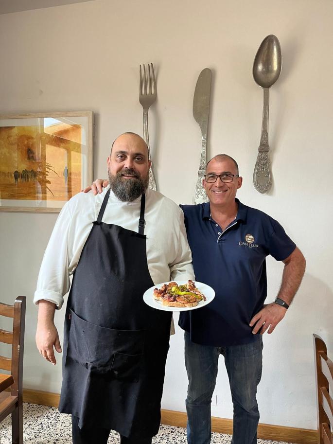David Maties, <El secreto está en el aceite, el tomate de ramallet y el pan moreno>