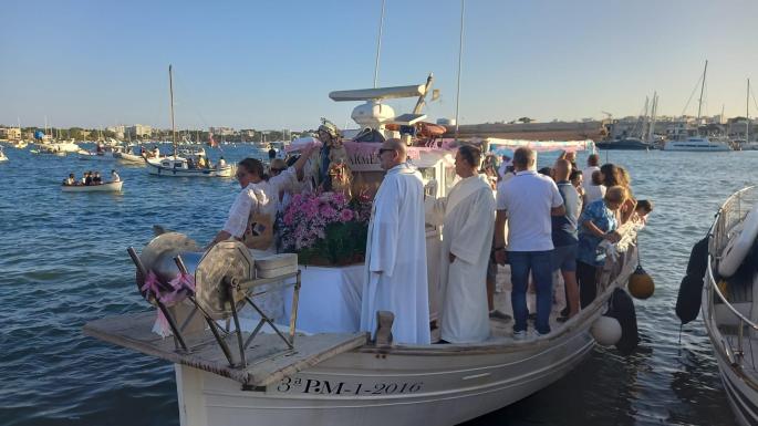 Tradición marinera en la Part Forana por la Mare Déu del Carme