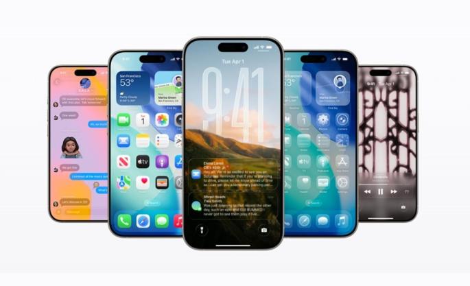 Recurso de iOS 26 en un iPhone