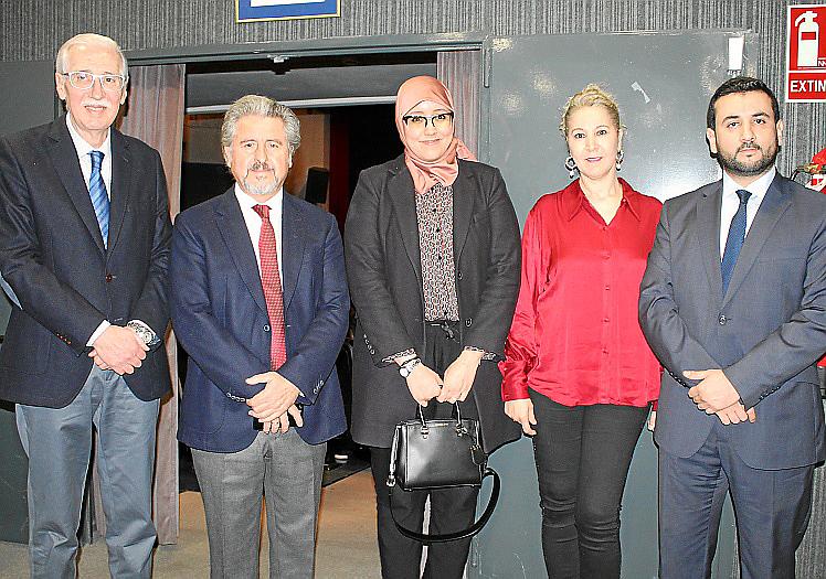 La embajadora de Marruecos, en el Club Ultima Hora
