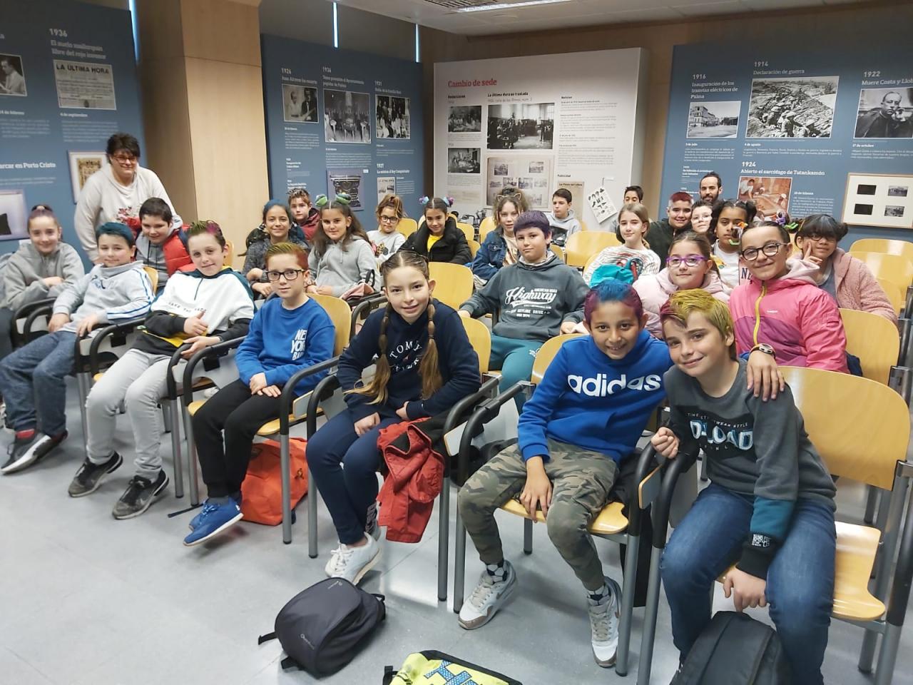 Alumnes de 5è de primaria del CEIP Bartomeu Ordines de Consell varen visitar Grup Serra i Endesa