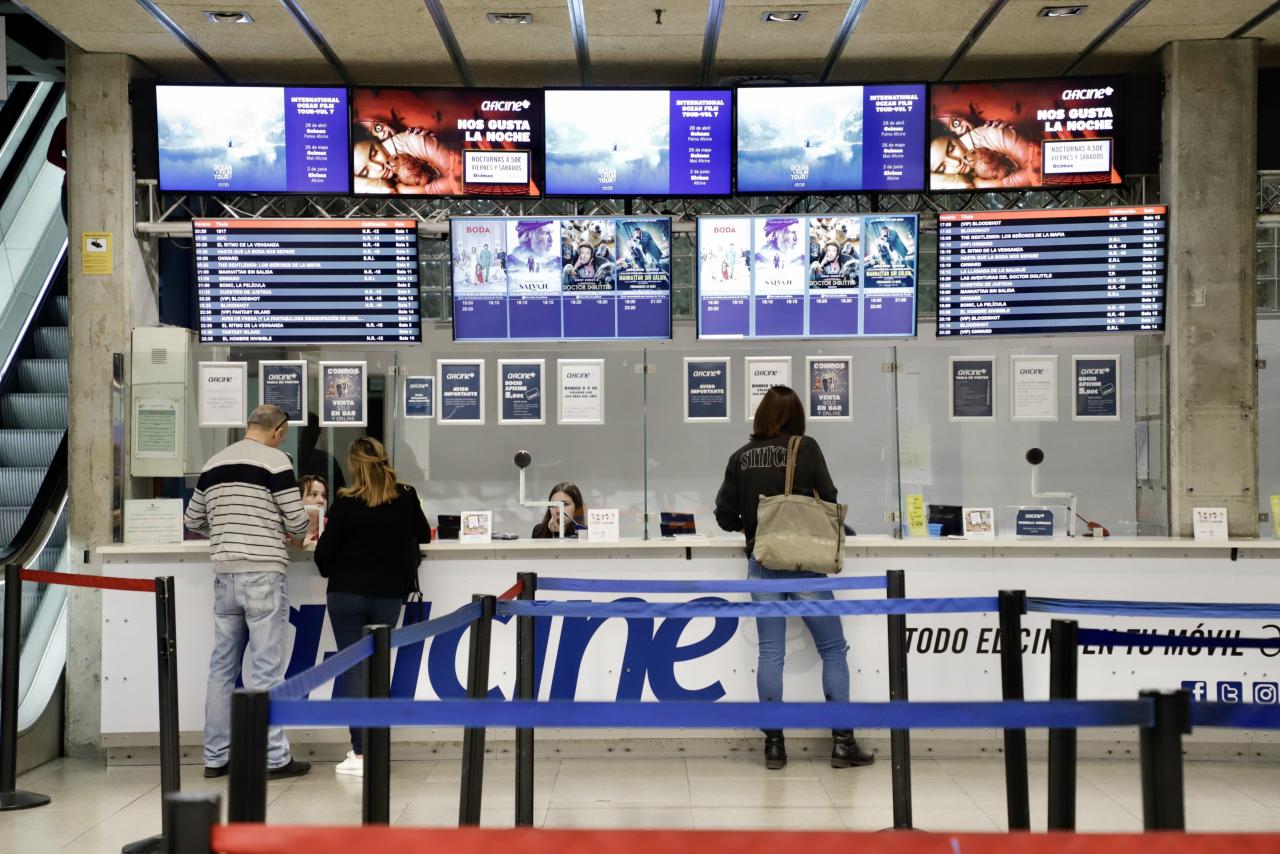 Coronavirus Cines en Mallorca abiertos entre medidas de contención Coronavirus Cines en Mallorca abiertos entre medidas de contención