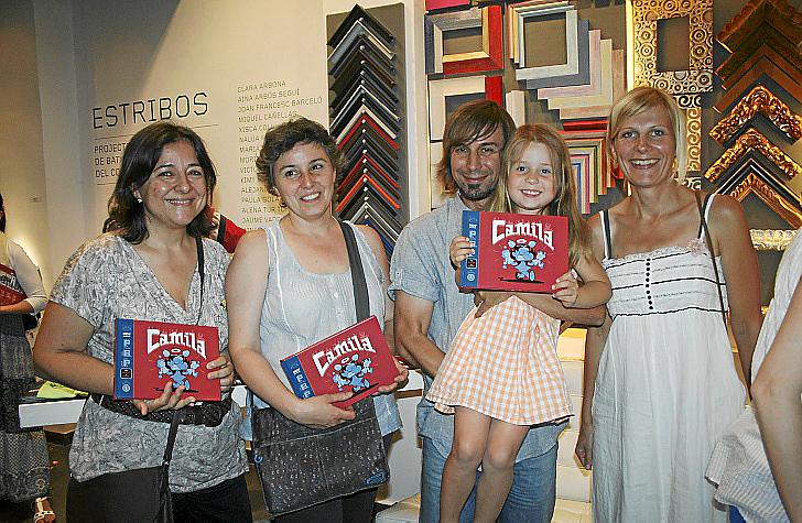 Álex Fito presenta su nuevo cómic ‘Camila’ en la Galería Sampol