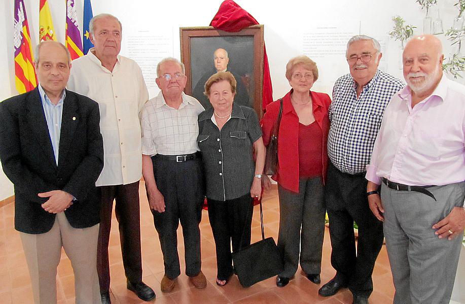 Inauguración de una exposición sobre Josep Rullan en el Museu de Sóller