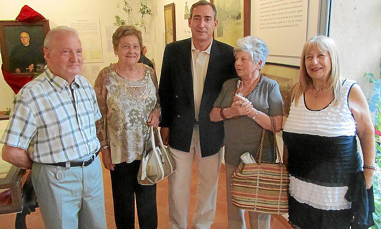Inauguración de una exposición sobre Josep Rullan en el Museu de Sóller