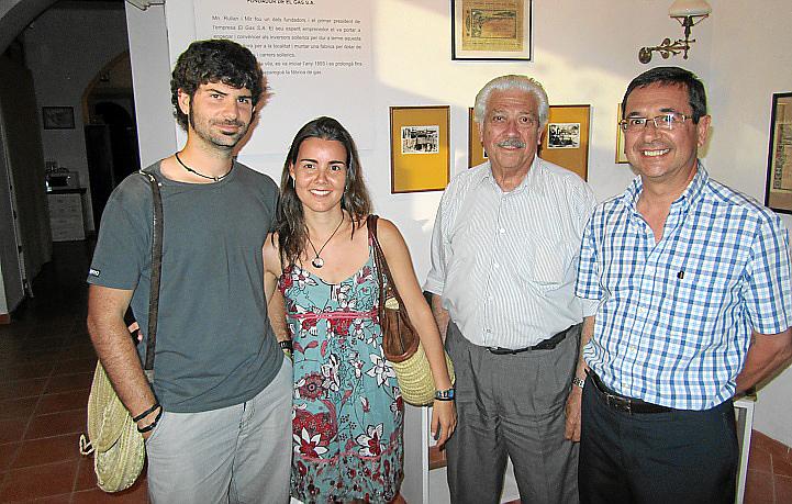 Inauguración de una exposición sobre Josep Rullan en el Museu de Sóller