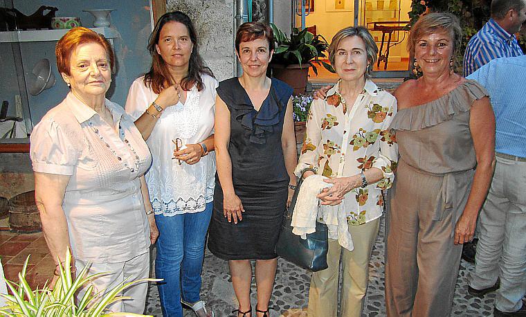 Inauguración de una exposición sobre Josep Rullan en el Museu de Sóller