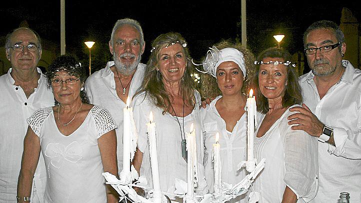 Cena en Blanco en Parc de ses Estacions