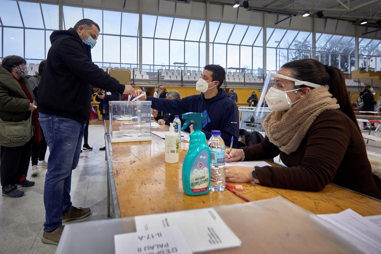 Jornada electoral en Cataluña
