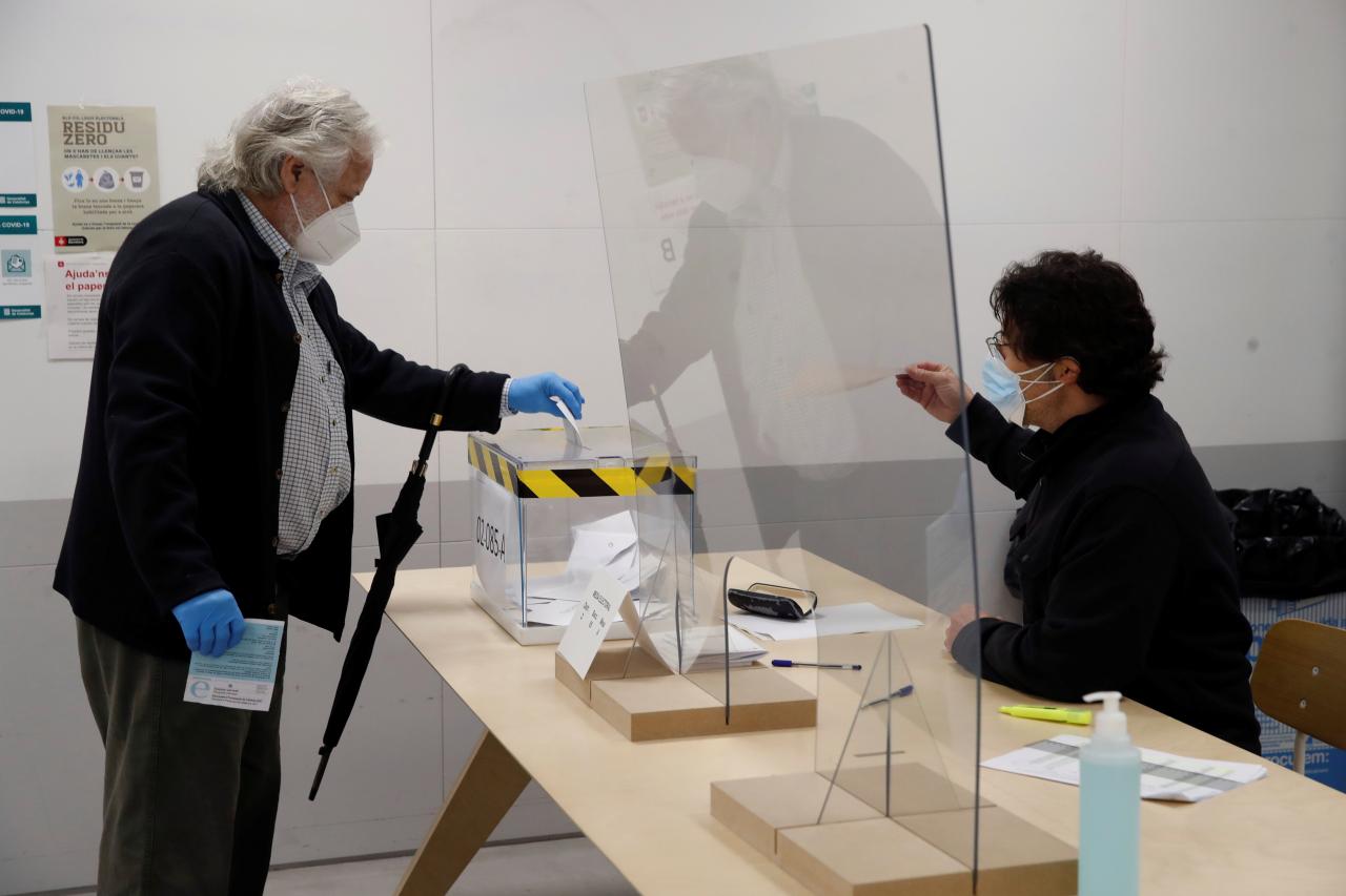 Jornada electoral en Cataluña