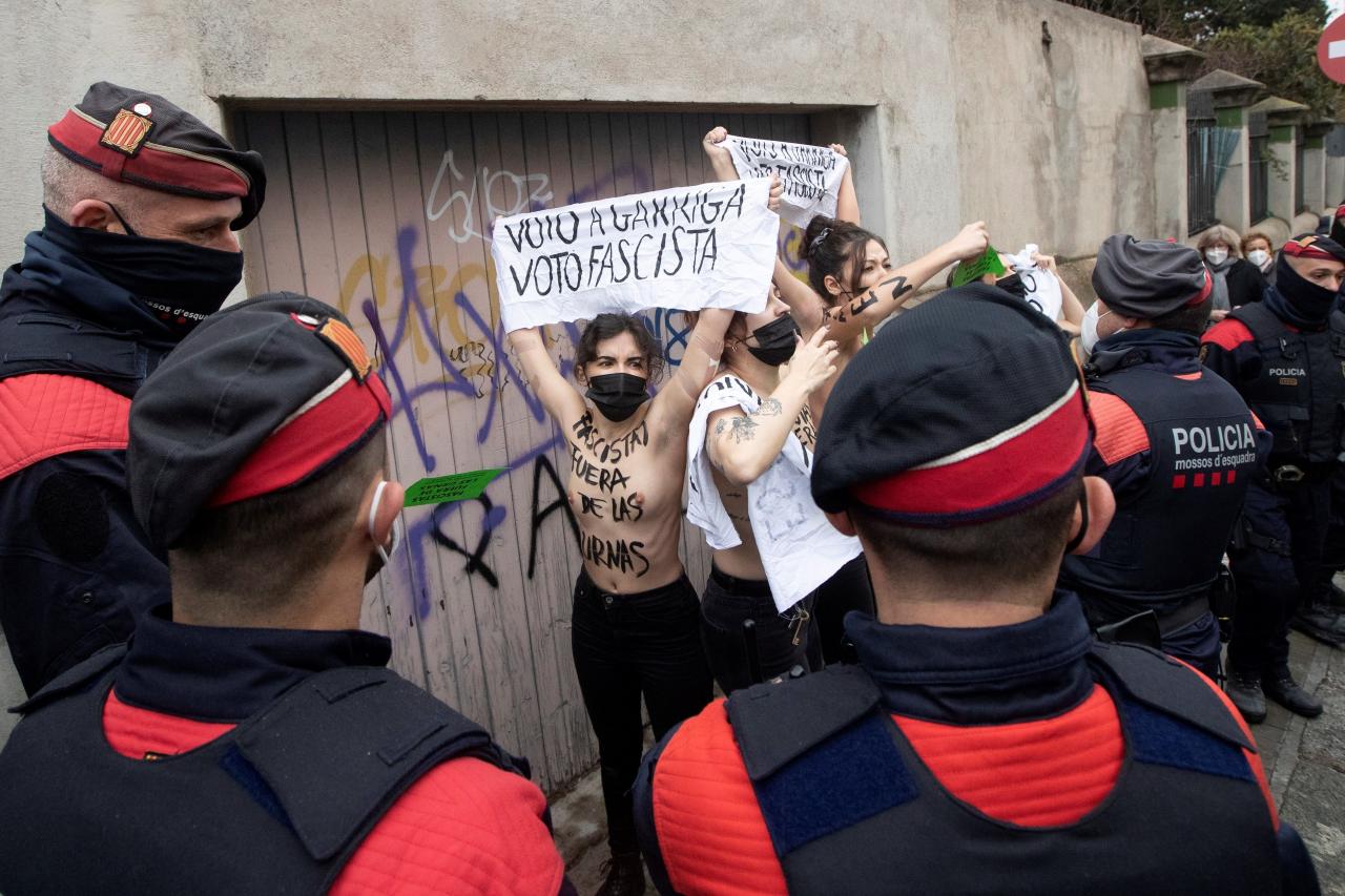 Jornada electoral en Cataluña