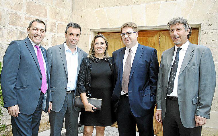 Toma de posesión de Martí Sansaloni como nuevo conseller de Salut