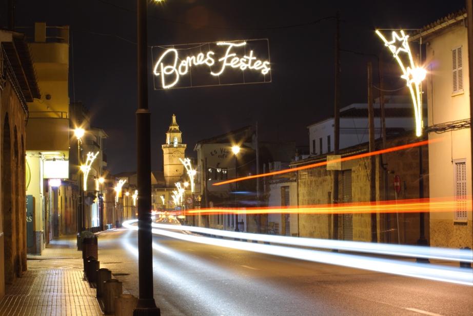 Santa María en navidad