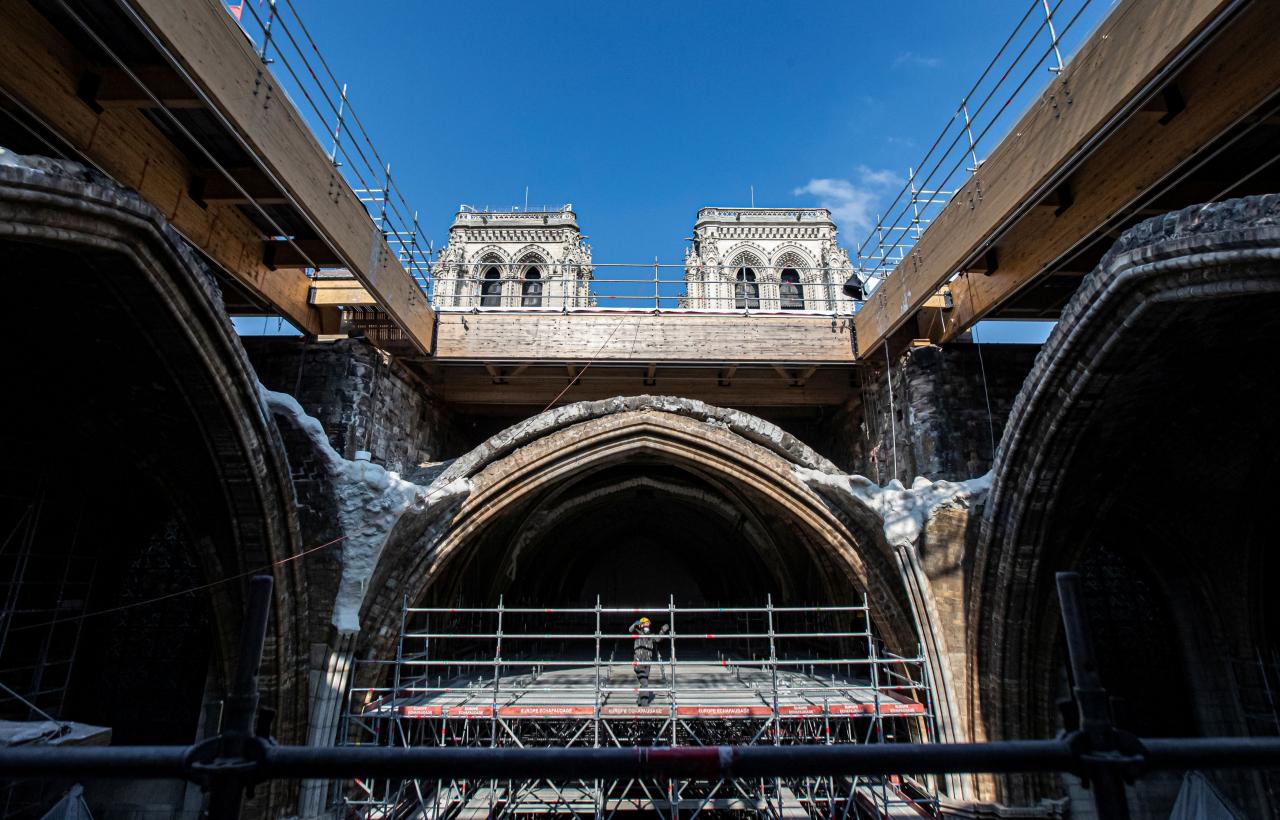 Notre Dame, dos años después del incendio