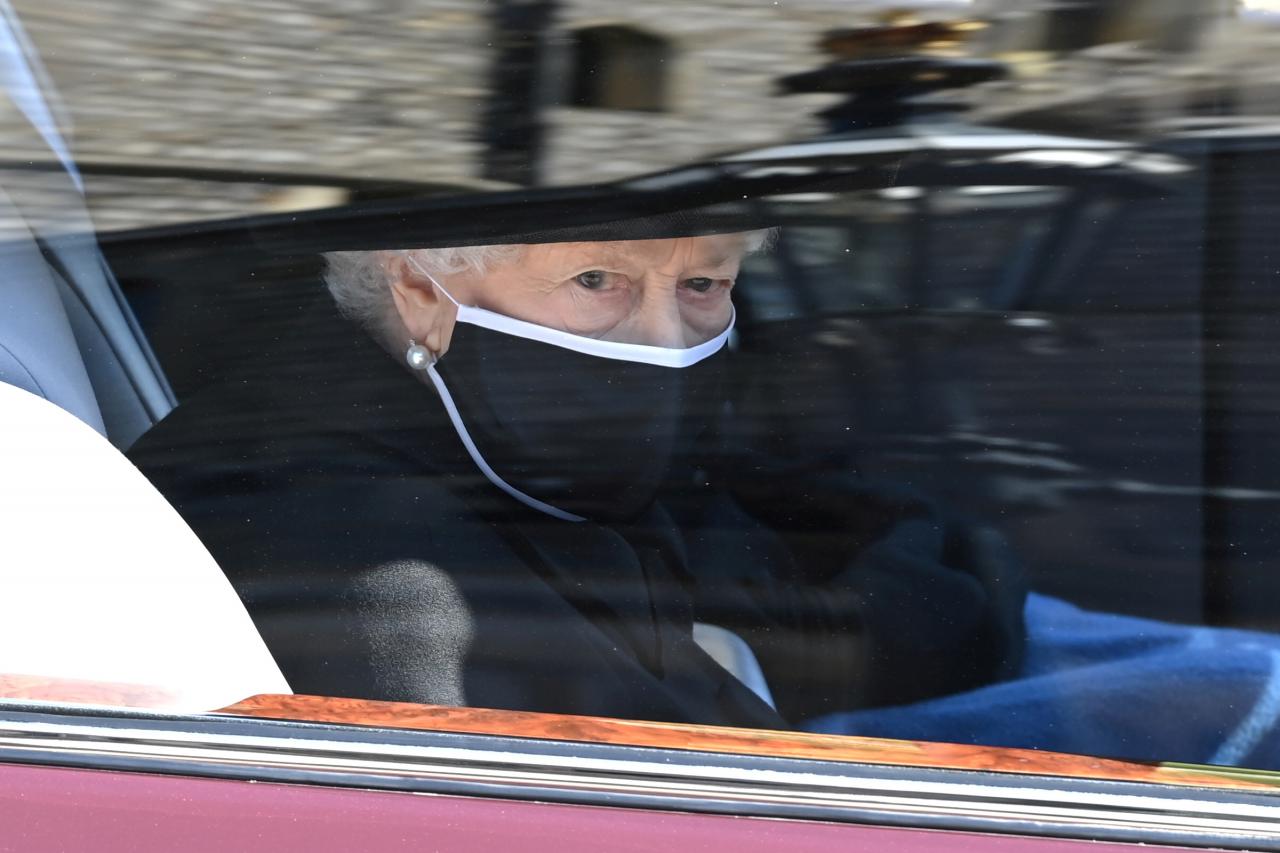 El funeral del Duque de Edimburgo, en imágenes