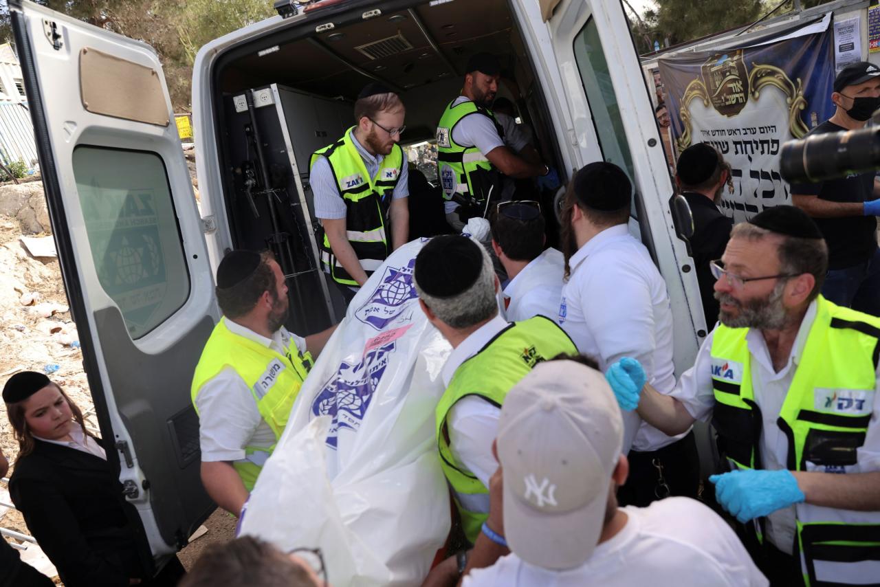 Avalancha mortal en Israel durante una festividad religiosa