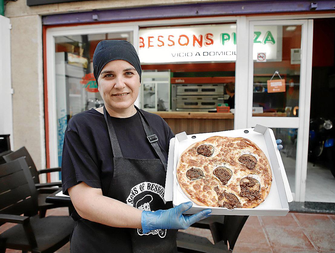 Una pizza homenaje a La Granja