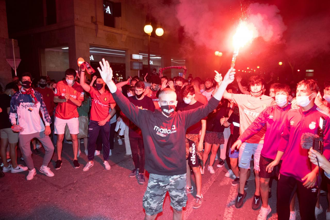 Ascenso del Mallorca a Primera