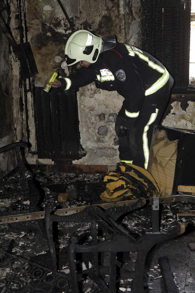 Incendio en el santuario de Lluc en Mallorca