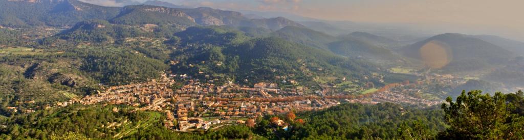 Vista panorámica de Esporles