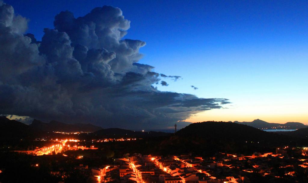 Tormenta sobre Pollença