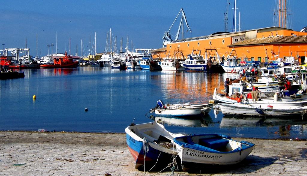 Puerto de pescadores de Palma de Mallorca