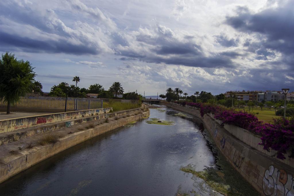 Torrente del parque de son Parera en Palma