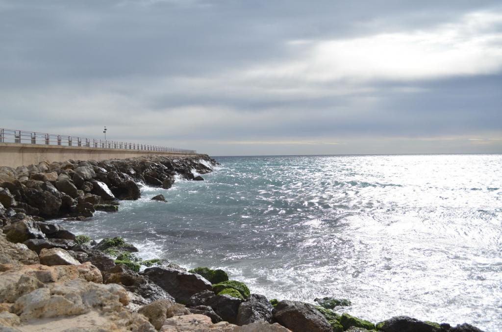 Pasarela al mar