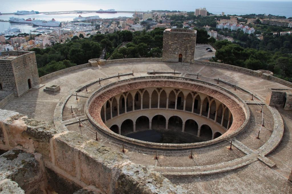 Castillo de Bellver en Mallorca