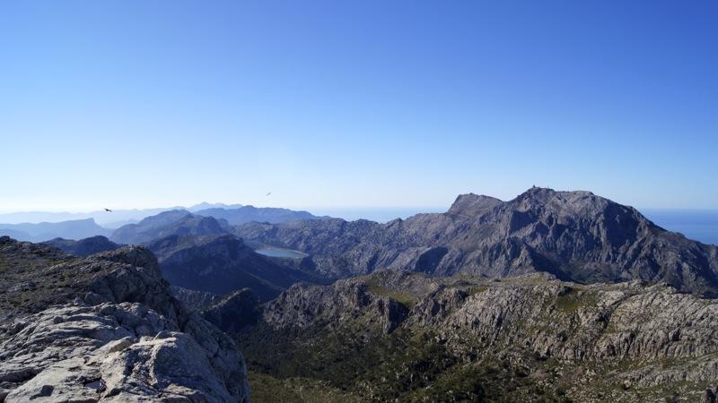 La Serra de Tramuntana desde el Massanella