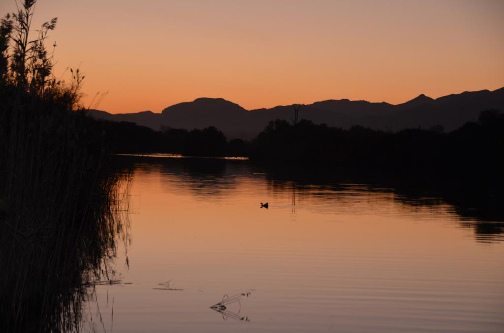 Atardecer en la Albufera de Mallorca