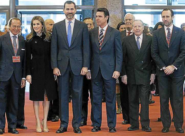 PRÍNCIPES DE ASTURIAS INAUGURAN FERIA INTERNACIONAL DE TURISMO