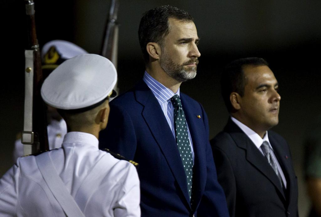 EL PRÍNCIPE DE ASTURIAS LLEGA A CARACAS PARA ASISTIR A LOS FUNERALES DEL PRESIDENTE HUGO CHÁVEZ