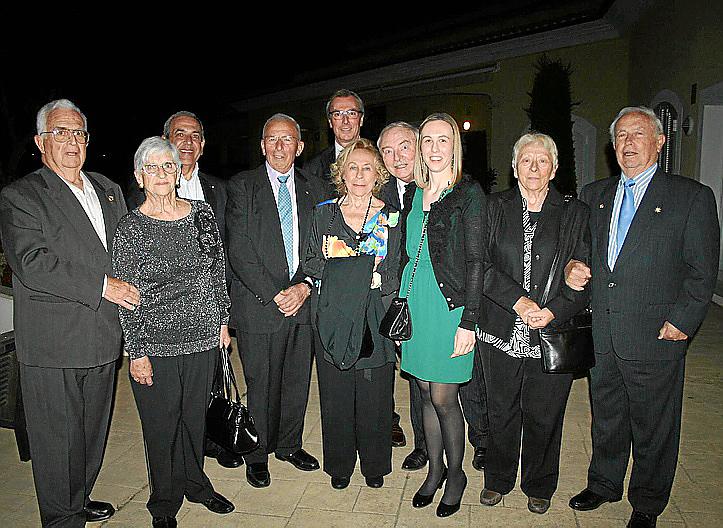 Homenaje a Pedro Pourtau y su esposa