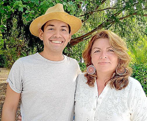 Esteban Mercer, entre amigos