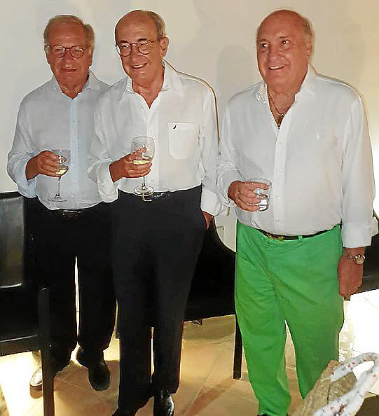 Esteban Mercer, entre amigos