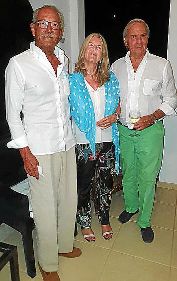 Esteban Mercer, entre amigos