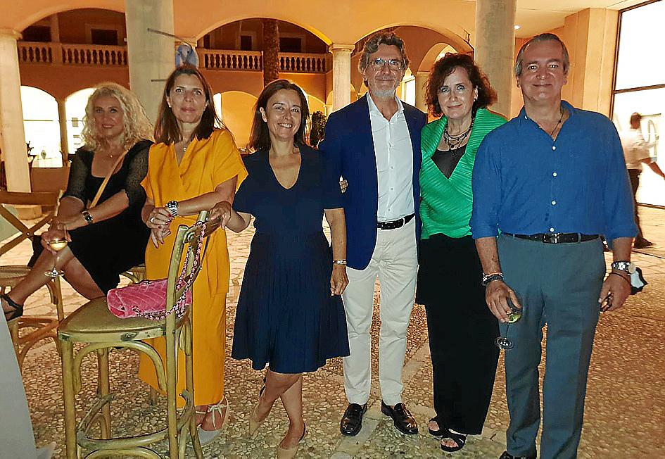 Esteban Mercer, entre amigos