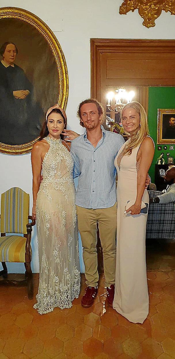 Esteban Mercer, entre amigos