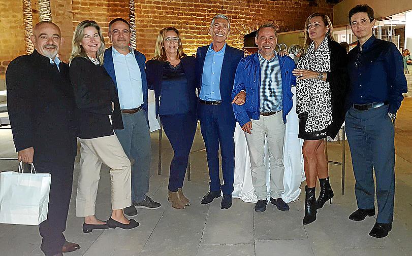 Esteban Mercer, entre amigos