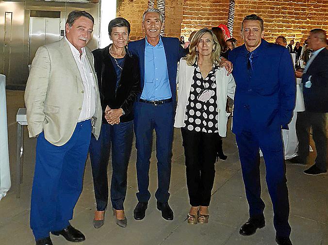 Esteban Mercer, entre amigos
