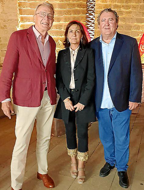 Esteban Mercer, entre amigos