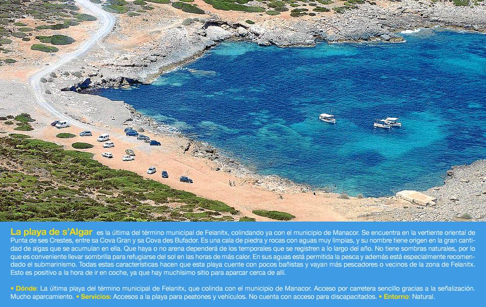 La playa de s’Algar